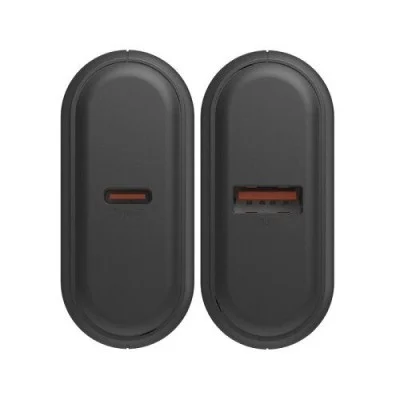 Energea Compac Mini 3 With Display Pd3.0/Usb/Usb3.0/Scp/ Powerbank, 10000Mah Li-Ion - Gunmetal